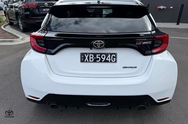 2020 Toyota Yaris GR in White