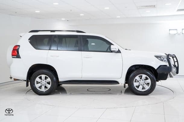 2022 Toyota Landcruiser Prado GXL in White