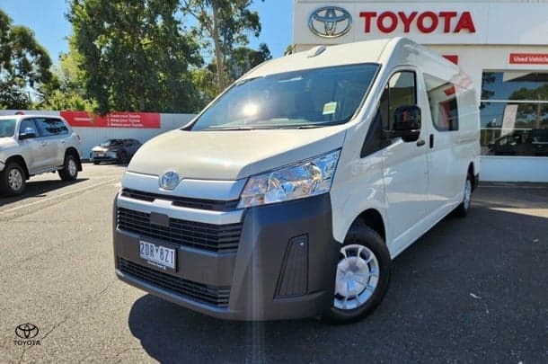 2025 Toyota Hiace SLWB in White