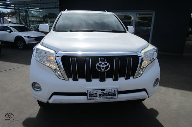 2015 Toyota Landcruiser Prado GXL in White