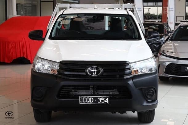 2023 Toyota Hilux Workmate in White