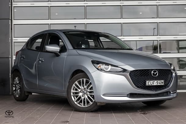 2022 Mazda 2 G15 Evolve in Silver