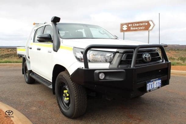 2022 Toyota Hilux SR in White