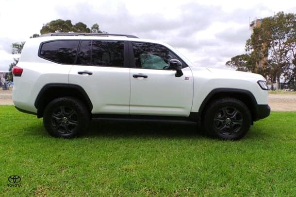 2022 Toyota Landcruiser GR Sport in White