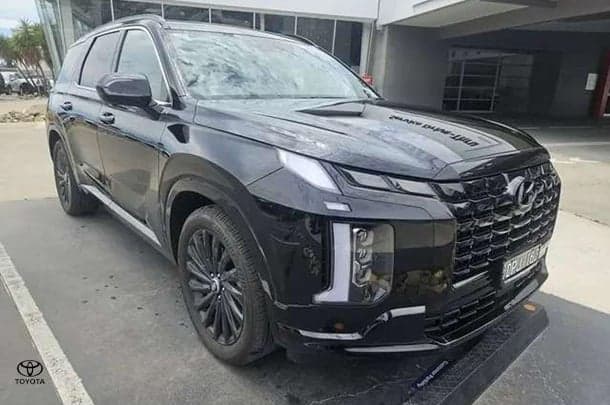2025 Hyundai Palisade Calligraphy Black Ink in Black