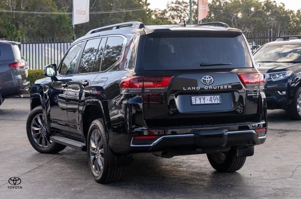 2023 Toyota Landcruiser Sahara ZX in Black