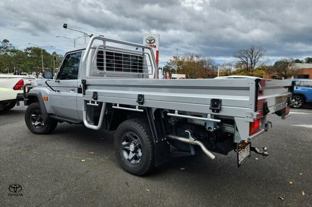 2024 Toyota Landcruiser GX in Silver