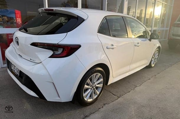 2025 Toyota Corolla Ascent Sport Hybrid in White