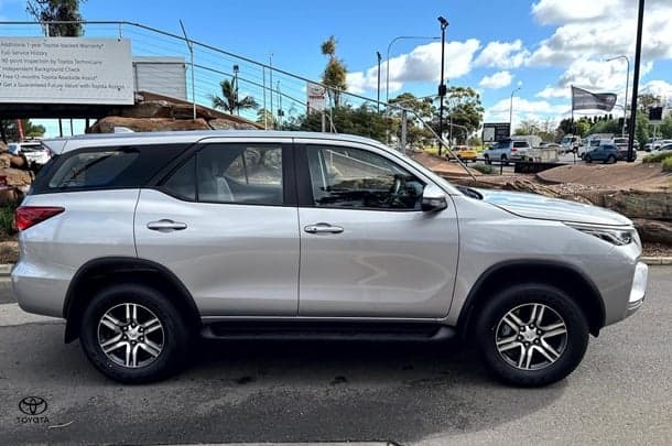 2022 Toyota Fortuner GX in Silver
