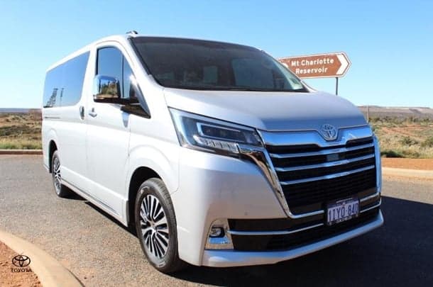 2021 Toyota Granvia Base in Silver