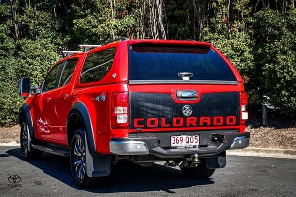 2019 Holden Colorado Z71 in Red