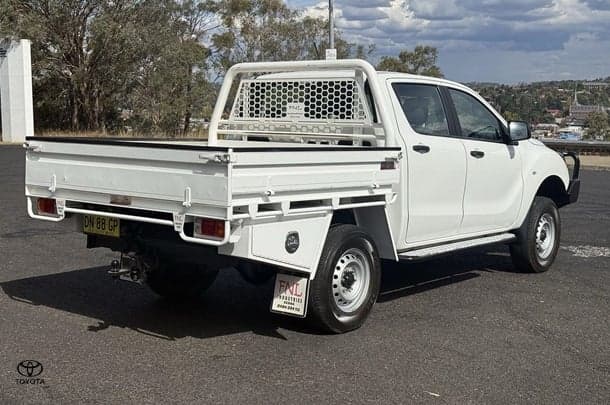 2019 Mazda BT-50 XT in White