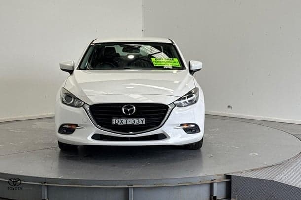 2018 Mazda 3 SP25 in White