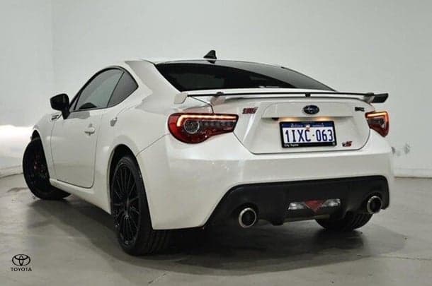 2018 Subaru BRZ tS in White