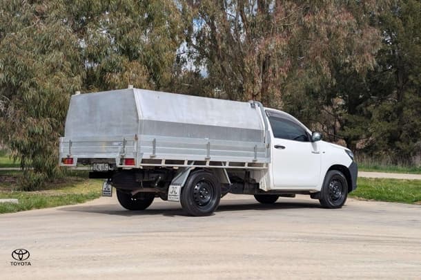 2021 Toyota Hilux Workmate in White