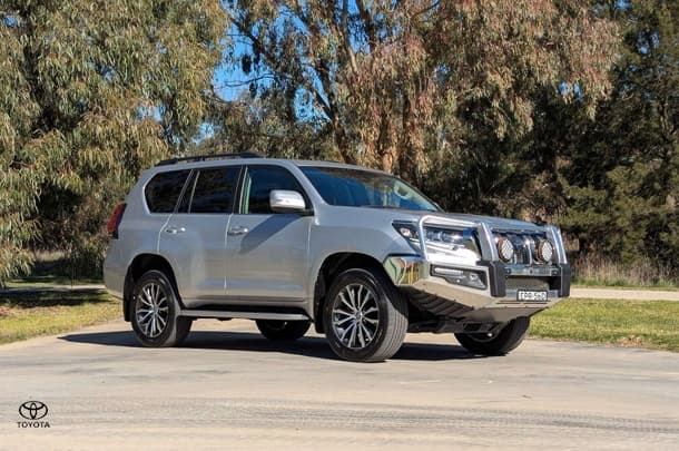 2021 Toyota Landcruiser Prado Kakadu in Silver