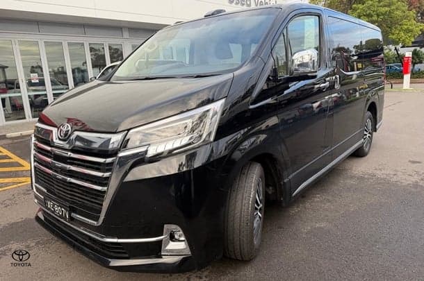2024 Toyota Granvia VX in Black
