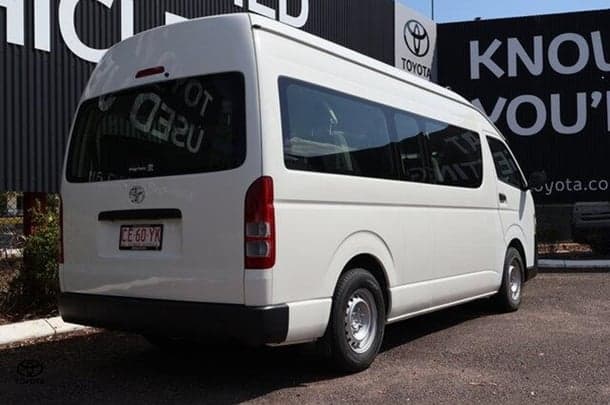 2014 Toyota Hiace Commuter in White