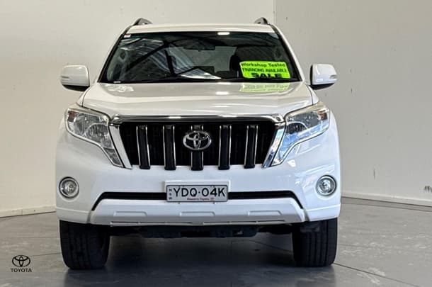 2015 Toyota Landcruiser Prado GXL in White