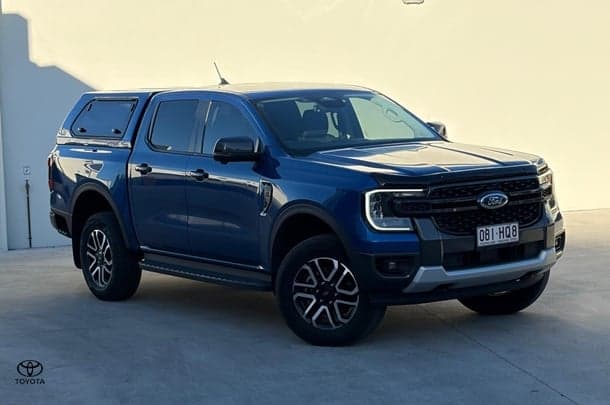 2023 Ford Ranger Sport in Black