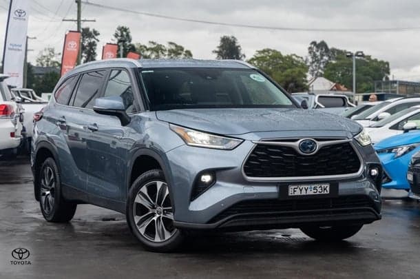 2023 Toyota Kluger GXL in Blue