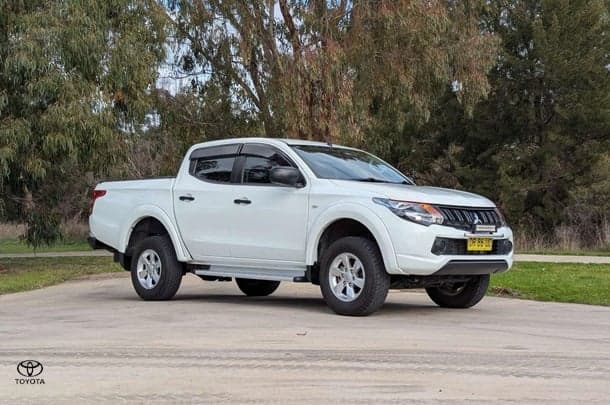2018 Mitsubishi Triton GLX+ in White