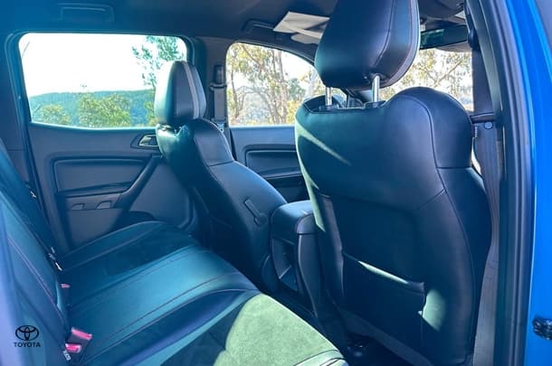 2021 Ford Ranger Raptor X in Black