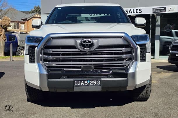 2025 Toyota Tundra Limited in White