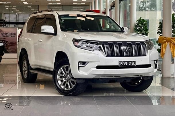 2020 Toyota Landcruiser Prado VX in White