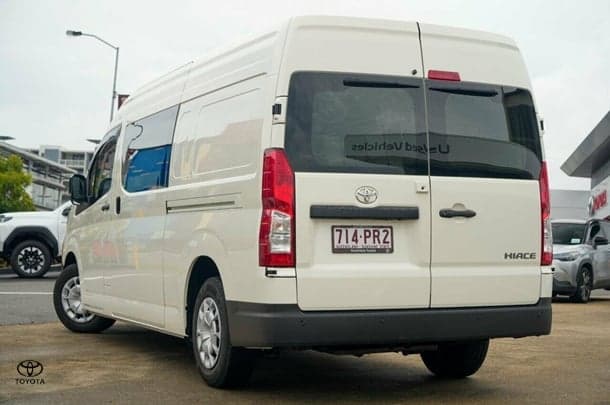 2025 Toyota Hiace SLWB in White