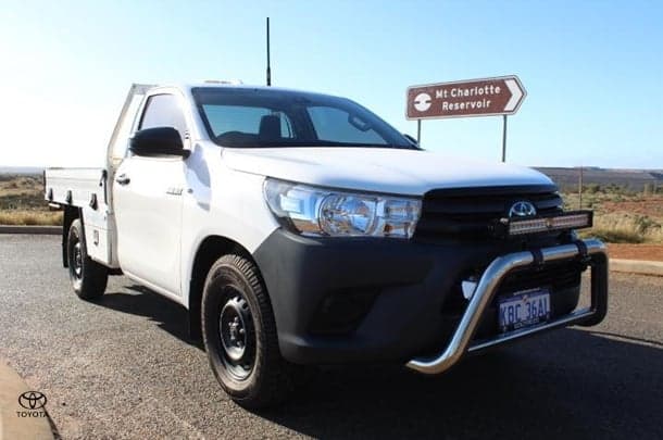 2022 Toyota Hilux Workmate in White
