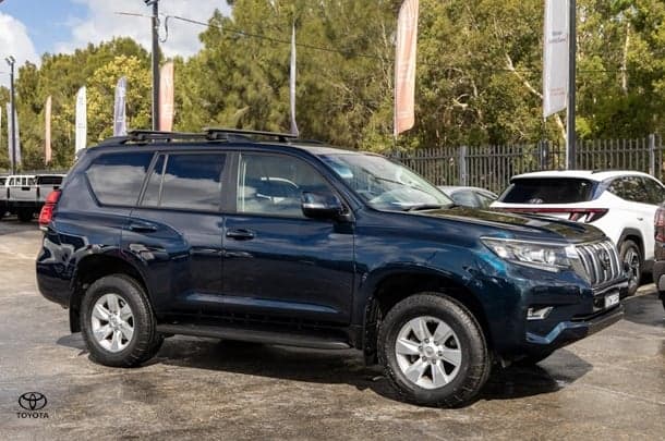 2021 Toyota Landcruiser Prado GXL in Black