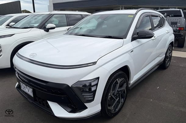 2023 Hyundai Kona N Line in White