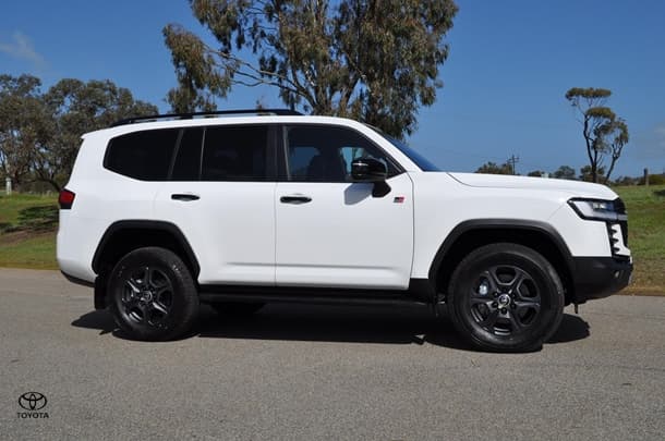 2026 Toyota Landcruiser GR Sport in White