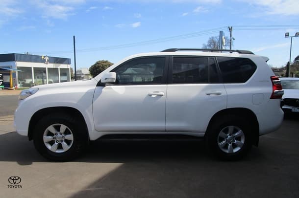 2015 Toyota Landcruiser Prado GXL in White