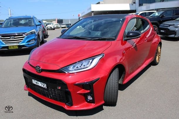 2020 Toyota Yaris GR in Red