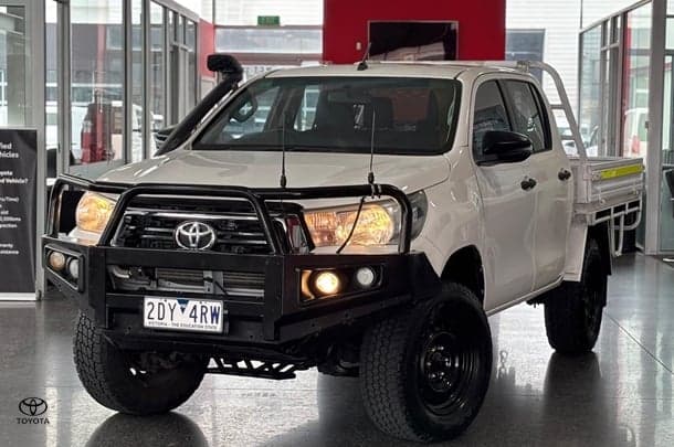 2018 Toyota Hilux SR in White
