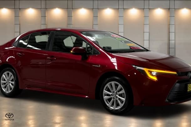 2023 Toyota Corolla Ascent Sport Hybrid in Red