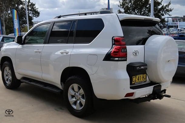 2020 Toyota Landcruiser Prado GXL in White