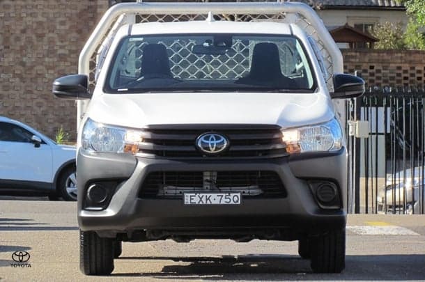 2022 Toyota Hilux Workmate in White