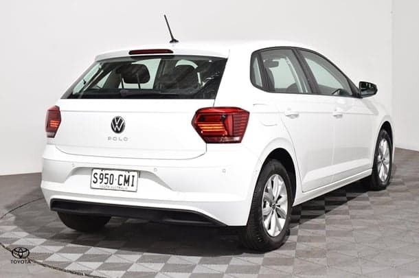 2021 Volkswagen Polo 85TSI Comfortline in Pure White