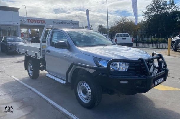 2025 Toyota Hilux Workmate in Silver