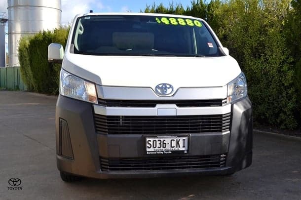 2021 Toyota Hiace LWB in White