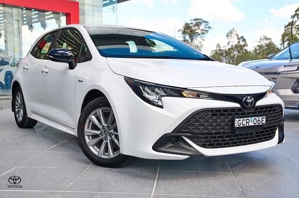 2026 Toyota Corolla Ascent Sport Hybrid in White