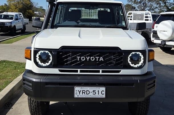2024 Toyota Landcruiser Workmate in White
