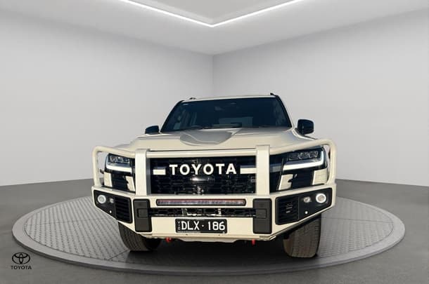 2025 Toyota Landcruiser GR Sport in White