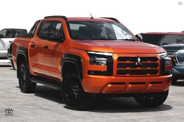 2025 Mitsubishi Triton GSR in Orange