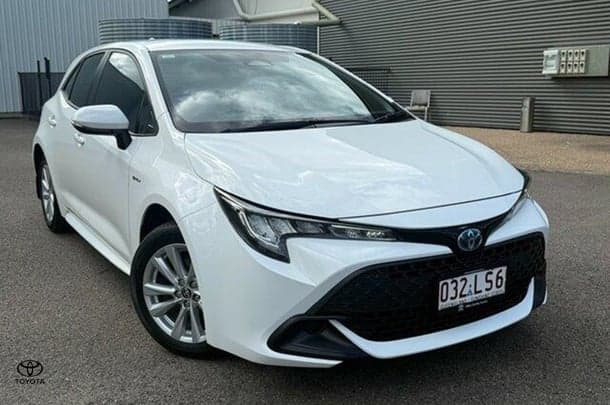 2024 Toyota Corolla Ascent Sport Hybrid in White