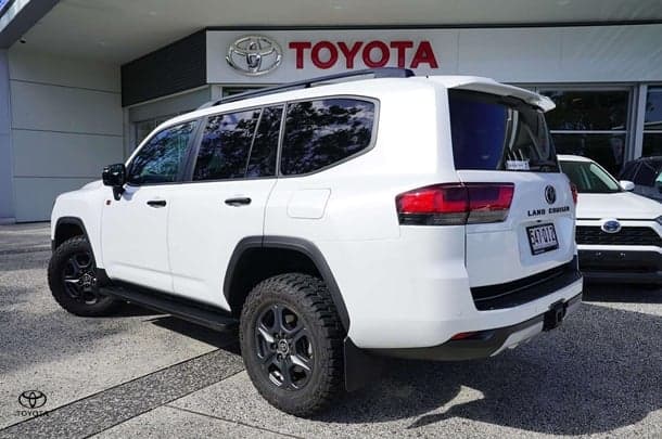 2025 Toyota Landcruiser GR Sport in White