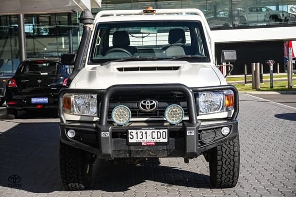 2019 Toyota Landcruiser Workmate in White